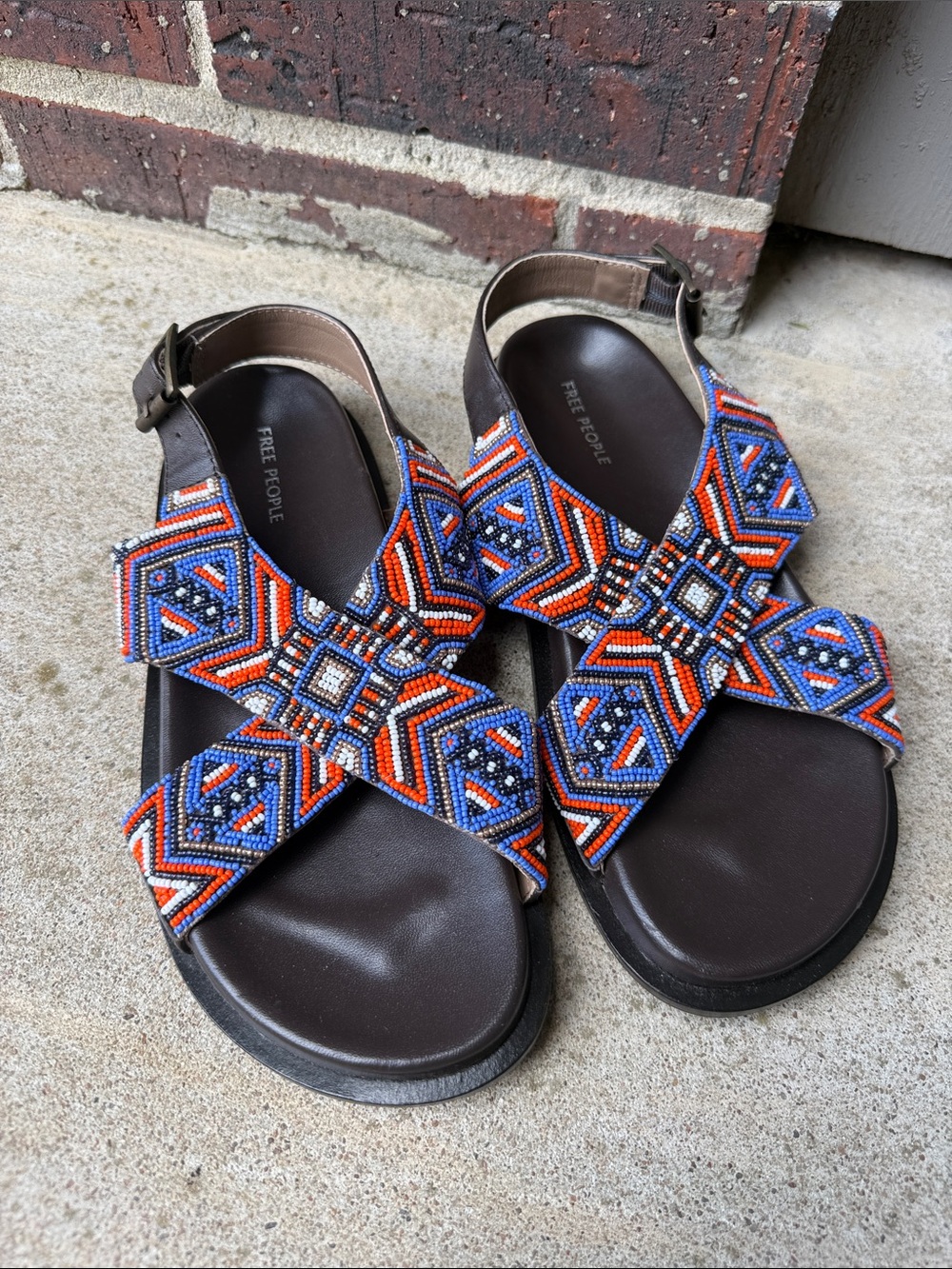 Free People Mali Beaded Sandal